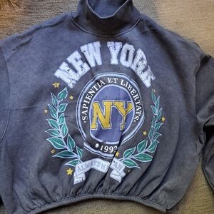 Wm Zara Dark Gray Sweater Size L